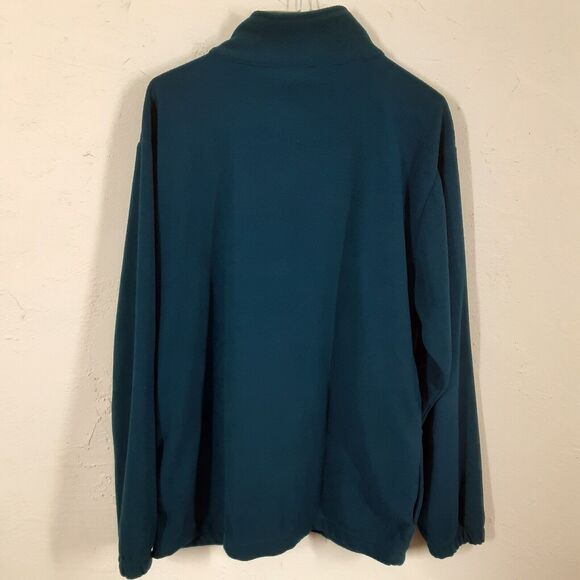 Team USA Adult Mens XL Blue Full Zip Lightweight Fleece Jacket - Picture 5 of 7